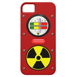 Radiation Geiger Counter Simulated Effect on iPhone 5 Case
