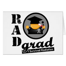 Radiation Grad BRAIN CANCER Cards