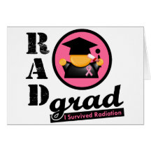 Radiation Grad BREAST CANCER Card
