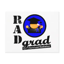 Radiation Grad COLON CANCER Post Cards