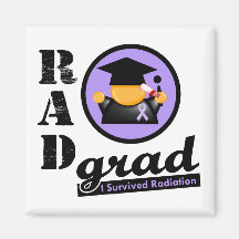 Radiation Grad GENERAL CANCER Refrigerator Magnet