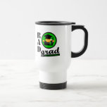 Radiation Grad KIDNEY CANCER Green Ribbon mugs