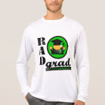 Radiation Grad KIDNEY CANCER Green Ribbon t-shirts