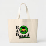 Radiation Grad KIDNEY CANCER Green Ribbon bags