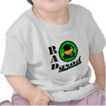 Radiation Grad KIDNEY CANCER Green Ribbon t-shirts