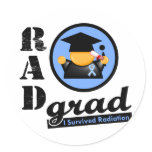 Radiation Grad PROSTATE CANCER stickers