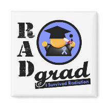 Radiation Grad STOMACH CANCER magnets by cancerapparel Radiation Grad STOMACH CANCER magnets