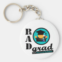 Radiation Grad THYROID CANCER Key Chain