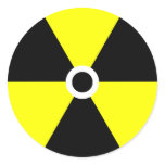 Radiation Symbol Sticker