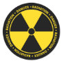 Radiation Symbol Sticker
