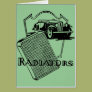 Radiator and Old Car Card Radiator and Old Car Card