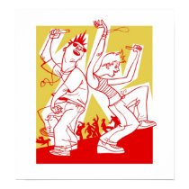Radical Rave Party posters