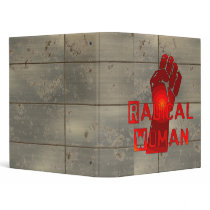 Radical Woman Vinyl Binder