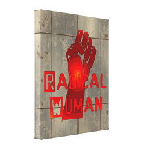 Radical Woman Gallery Wrapped Canvas