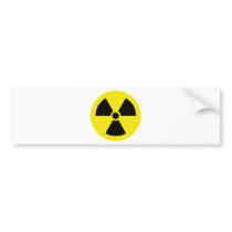 radio active atom energy bumper stickers