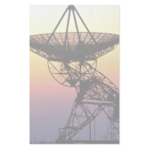Radio astronomy dish aerial custom stationery