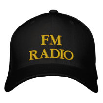 RADIO embroidered hats
