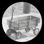 Radio Flyer Wagon Sticker