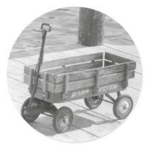 Radio Flyer Wagon Sticker
