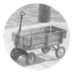 Radio Flyer Wagon Sticker