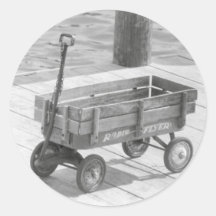 Radio Flyer Wagon Sticker