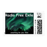 radio free exile postage stamps