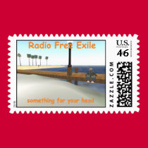 radio free exile - something for your head stamps