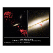 Radio Galaxy 0313192 Hubble Telescope posters