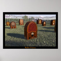 Radio Graves Print