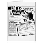 Radio Helmet Cards