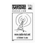 Radio KoL Postage Stamp
