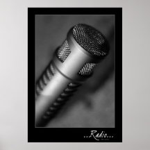 RADIO: Microphone  Print