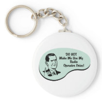 Radio Operator Voice Key Chains