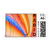RADIO postage