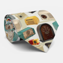 radio retro vintage tie