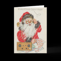 Radio Santa Christmas Card