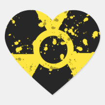 radioactive-4 RADIOACTIVE WARNING SYMBOL SIGN GRAP Sticker