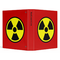 Radioactive Binders
