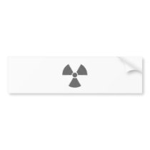 Radioactive Bumper Sticker