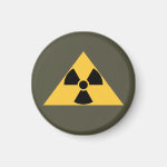Radioactive Emblem Magnet Radioactive Emblem Magnet