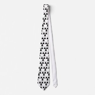 Radioactive Experiment Inside (Radioactive Sign) tie