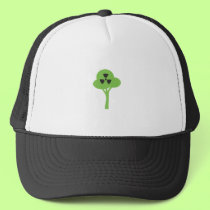 Radioactive Green Symbol hats by borlock Radioactive Green Symbol hats