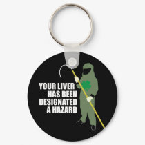Radioactive Liver keychains