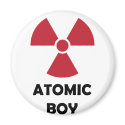 Radioactive magnets by cantoproduction Radioactive magnets