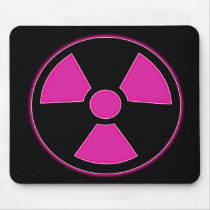 Radioactive Pink Mousepad mousepads