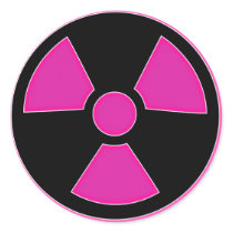 Radioactive Pink Sticker