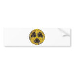 Radioactive Rusted Bumper Stickers