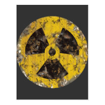 Radioactive Rusted Postcard