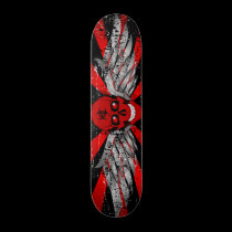 Radioactive Skull Skateboard skateboards