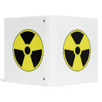 Radioactive Symbol Vinyl Binder